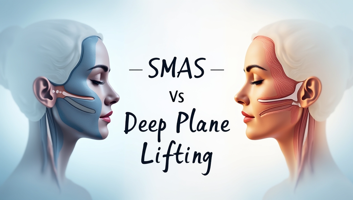Как выбрать между SMAS и Deep Plane лифтингом? Сравнение техник омоложения