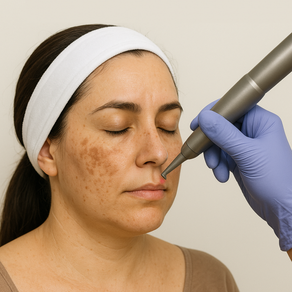 Лазерный аспект в лечении очаговых гипермеланозов